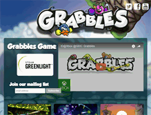 Tablet Screenshot of grabblesgame.com